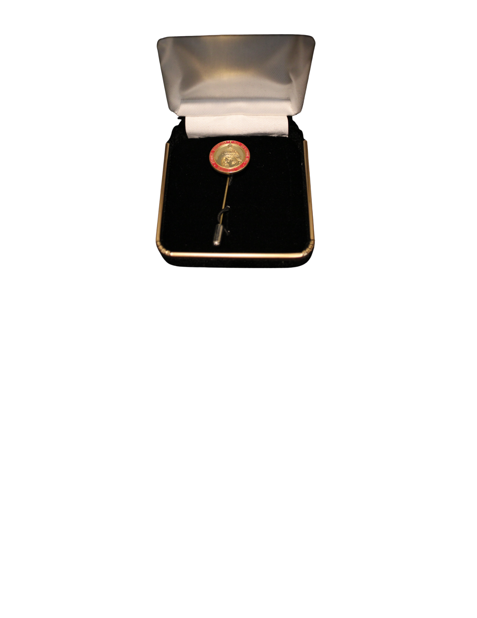 CHC Red & Gold Lapel Pin