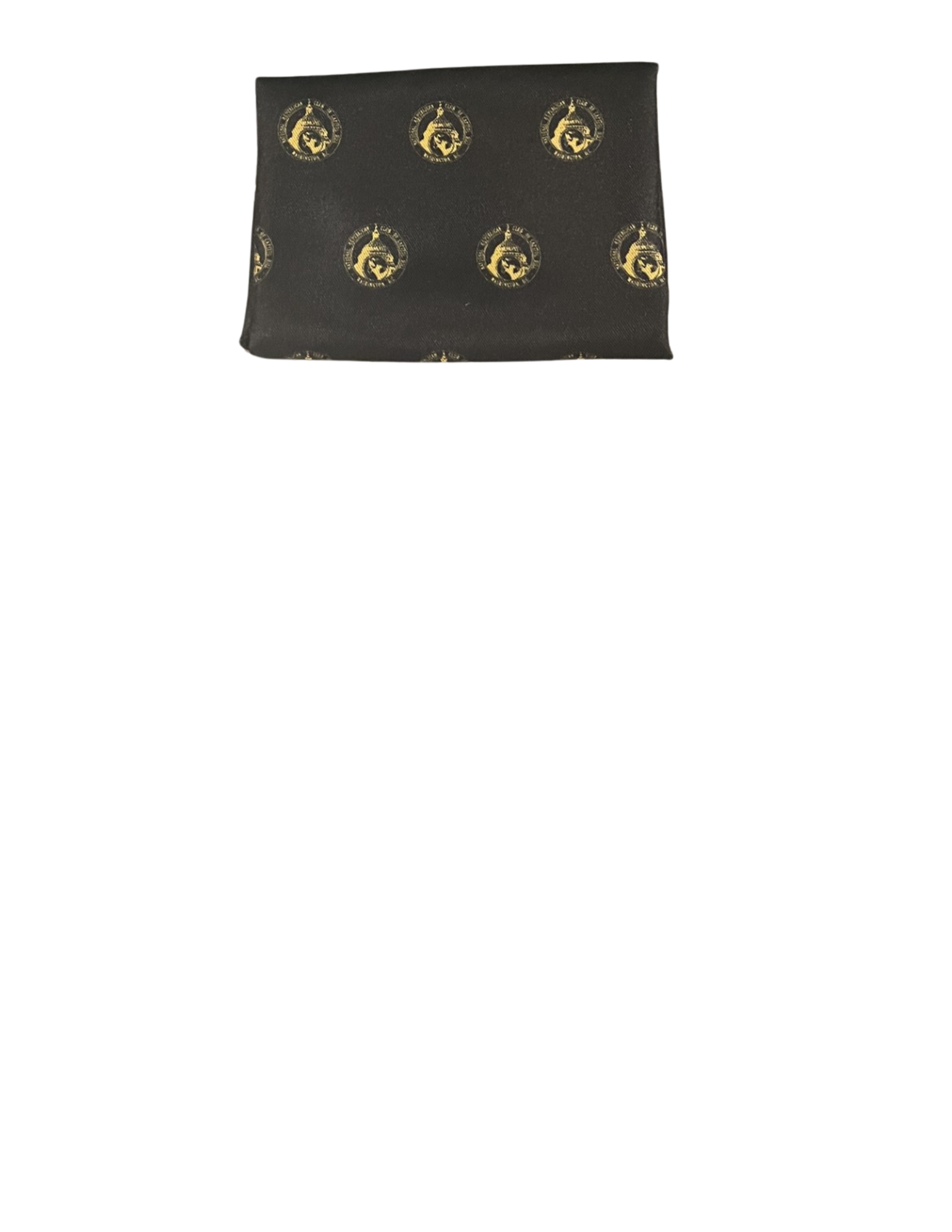 Blue and Gold Pocket Square